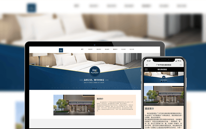 酒店网站建设-逸码科技开发案例